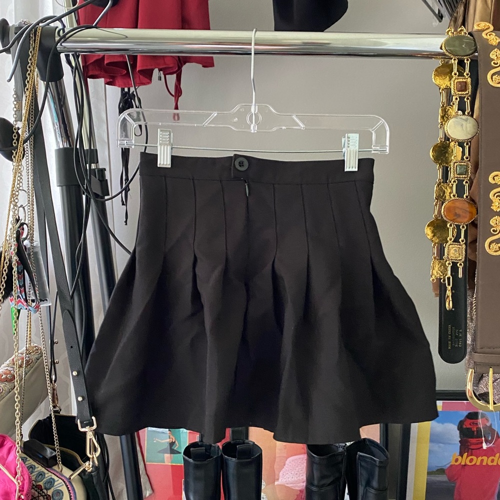 Black pleated schoolgirl skirt 🖤 no brand